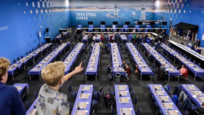 The Tata Steel Chess Tournament will be held 12-28 January 2018 in Wijk aan Zee, the Netherlands. | photo © www.tatasteelchess.com