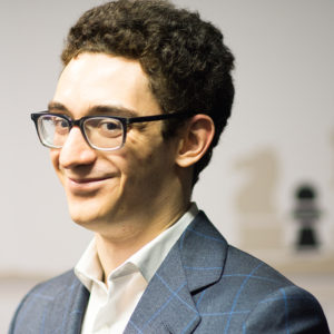 Fabiano Caruana at the 2018 Tata Steel Chess Tournament © | Hot Off The Chess, http://www.hotoffthechess.com