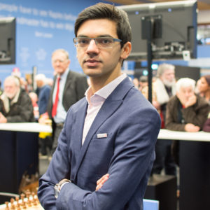 Anish Giri knows that he is carrying the hopes of the home crowd on his shoulders at this tournament. Photograph by John Lee Shaw © www.hotoffthechess.com