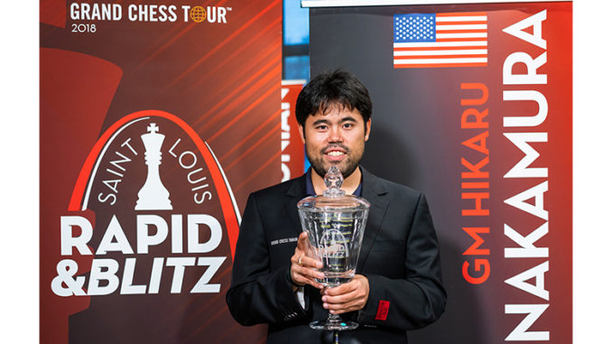 St. Petersburg, Russia - December 30, 2018: Grandmaster Hikaru