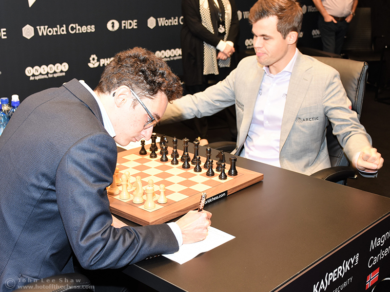 World Chess Championship 2018: Carlsen vs Caruana 